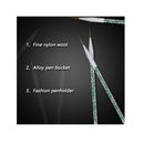 13 Pieces Nail Brushes for Acrylic Application Acrylic Nail Brushes Set Includes 6 Nail Painting Design Pen