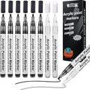 8pcs Paint Pens Paint Markers | Waterproof Paint Marker Pen Set