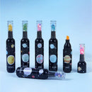 6pcs | Set Creative Wine Bottle Styling Planet Highlighter Student Stationery Marker Pen Kid