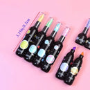 6pcs | Set Creative Wine Bottle Styling Planet Highlighter Student Stationery Marker Pen Kid