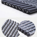 9pcs/Set Waterproof Art Markers Brush Pen Office Student School Painting Line Drawing Black Fine Sketch Pens Art Supplies For Office School