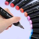 100 Colors Markers Set | Double Headed Marker Pen | Student Animation For Bookmark Manga Drawing Painting | School Art Supplies