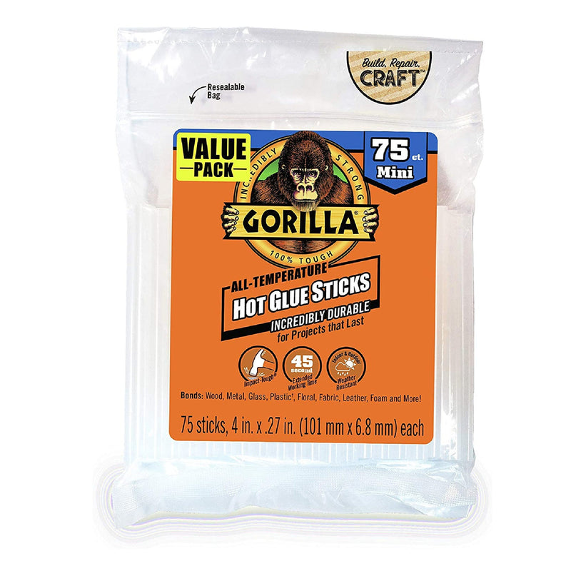 Gorilla 0.2 oz. Clear Grip Contact Adhesive Minis 4 Tubes (6-pack)