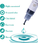 YRYM HT Candle Dye - 16 Popular Colors Candle Making Liquid Dye for Candle Making - Candle Color Dye for Candle Making, Safe | 16 Bottle