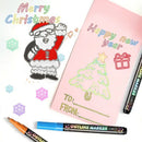 18 Colors Double Line Outline Metal Pen DIY Marker Pen Gifts For Boys And Girls