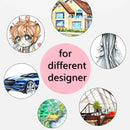 48 Color Dual Brush Head Art Marker Penz