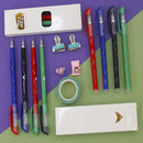 4pcs | bag Water Marker Creativity Double Head Erasable Fluorescent Pen Set For Student