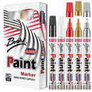 Permanent Markers Oil Based Paint Pen Medium Tip Marker Pen
