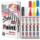 Permanent Markers Oil Based Paint Pen Medium Tip Marker Pen