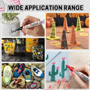 Permanent Markers Oil Based Paint Pen Medium Tip Marker Pen