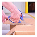 CANARYCorrugated Cardboard Scissors | Heavy Duty Craft Scissors | Japanese Stainless Steel Blade | 5 Piece Bulk Set