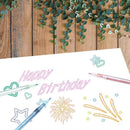 Macaco 12pcs Double Line Marker Outline Color Pen Set