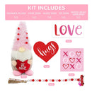 Valentine's Day Decoration | Valentine's Day Decoration | XO Love Hugs Wooden Signs | Cute BE Mine Gnomes Plush Toy