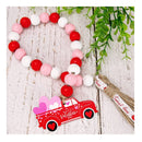 Valentine's Day Decoration | Valentine's Day Decoration | XO Love Hugs Wooden Signs | Cute BE Mine Gnomes Plush Toy