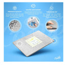 17" x 24" Wool Pressing Mat For Quilting With Iron Holder | 100% New Zealand Wool Ironing Pad