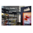 Coobé | Wool Pressing Mat Set 17" x 24" Large Quilting and 10" x 10" Portable Size with Iron Holder