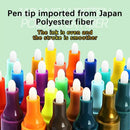 36/48 Colors High-Quality Acrylic Markers