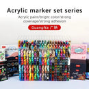 36/48 Colors High-Quality Acrylic Markers