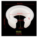 1 C-shaped Bracelet Mold | Crystal Drop Glue Mold