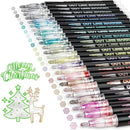 8/12/24 Colors Outline Markers Self | Double Line Self-Outline Metallic Pens