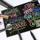 20 Colors Thick Metallic Markers