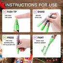 Liquid Chalk Markers | Emooqi 12 Pack Dry Erase Marker Pens For Chalkboards Signs | Car Windows | Blackboards | Glass | Bistro