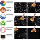 Liquid Chalk Markers | Emooqi 12 Pack Dry Erase Marker Pens For Chalkboards Signs | Car Windows | Blackboards | Glass | Bistro