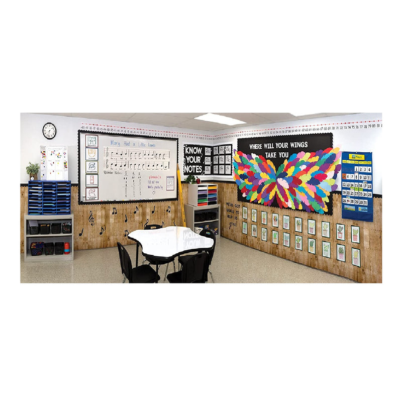 Classroom Keepers 12" x 18" Construction Paper Storage | 10 Slots | 17" H x 27" W 1 Unit | Color White