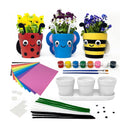 Pinwheel Crafts | Kids Potting Kit | Art Kit For Children From 4 To 6 Years | Comes With 3 Pots | 8 Paintings | 2 Brushes And Much More