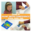 Paint & Plant Kids Gardening Set | With 10 Adhesive Templates I Flower Rowing Gardening Kit For Boys And Gifts For Girls