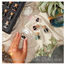 Crystals And Healing Stones | A Set Of 50 Chakra Stones Wishing Bottles