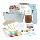 Kids Paint And Plant Flower Growing Kit | 27 Pieces Kids Gardening Plant Kits Arts And Crafts Garden Toy Set