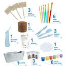 Kids Paint And Plant Flower Growing Kit | 27 Pieces Kids Gardening Plant Kits Arts And Crafts Garden Toy Set