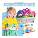 Kids Paint And Plant Flower Growing Kit | 27 Pieces Kids Gardening Plant Kits Arts And Crafts Garden Toy Set