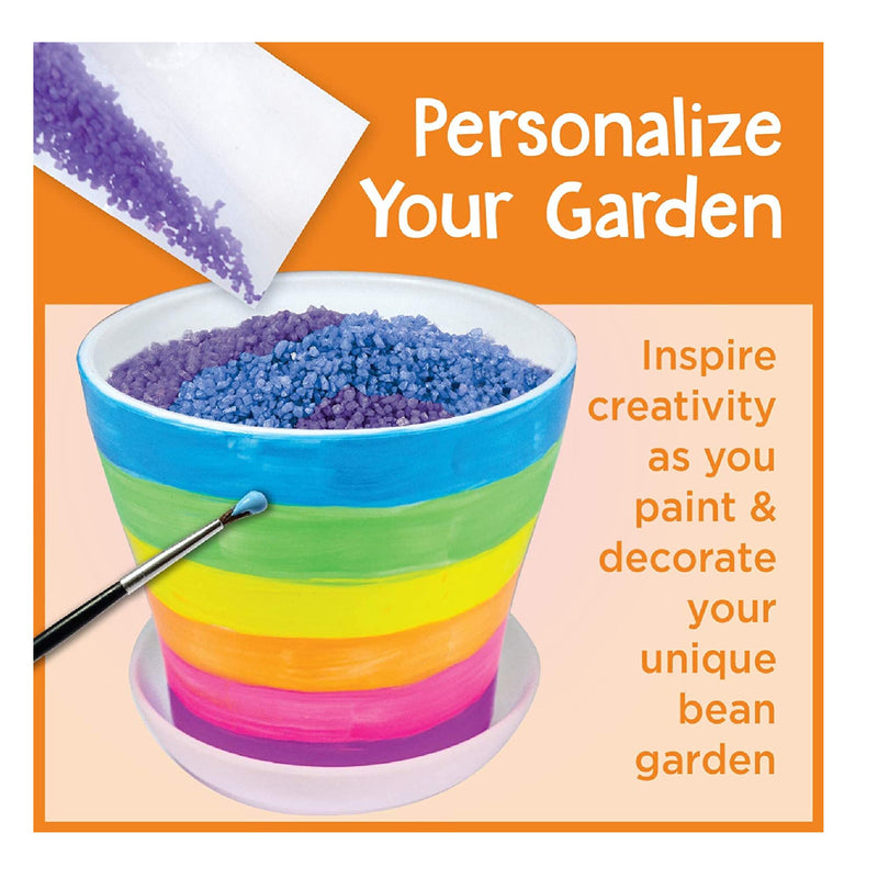 Children's Creativity Magic Bean Garden | Reveal & Grow Magic Messages | Nature And Garden Kit For Children