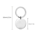Creative | You ARE MY SUN | Stainless Steel Tag Pendant Keychain