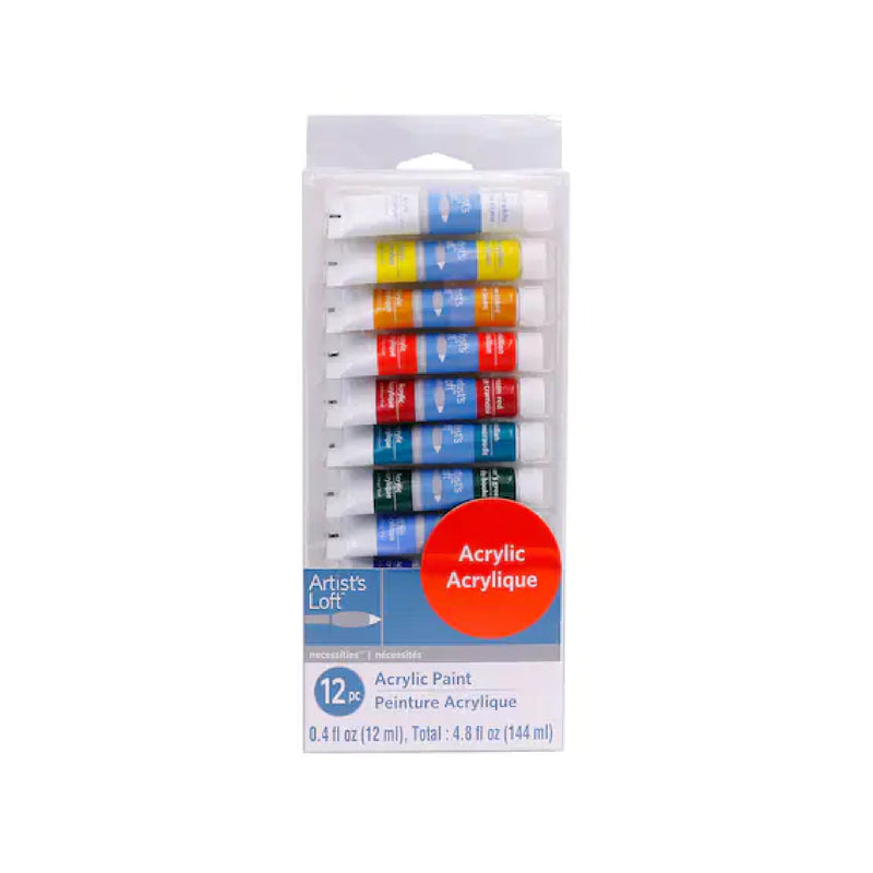 12 Colors Acrylic Paints