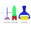 12pcs Painting Brushes For Kids | Washable Painting Sponge Brush For Toddlers Kids | For Early Learning DIY Toys Crafts Gifts