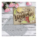 1 Unit Rectangular Edge Coin Background Die Cut | Die Cutting Stencils For Metal Scrapbooking