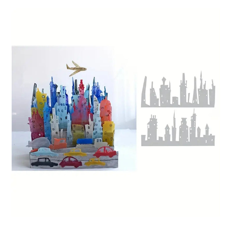Cityscape Cutting Dies For Crafts | Scrapbook
