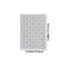 1 Unit Rectangular Edge Coin Background Die Cut | Die Cutting Stencils For Metal Scrapbooking