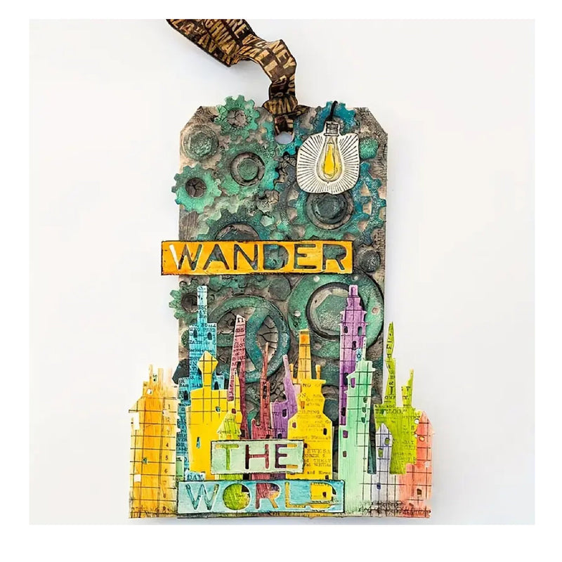Cityscape Cutting Dies For Crafts | Scrapbook