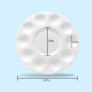 4pcs Round Colors Tray | Palles | Kids Can Place Cupcake & Paint Artwork | For Painting And Handcraft