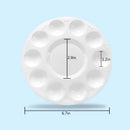 4pcs Round Colors Tray | Palles | Kids Can Place Cupcake & Paint Artwork | For Painting And Handcraft