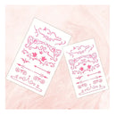 Hollow Painting Stencil With Decorative Border | 1 Unit | DIY Handmade Drawing Stencils Mold