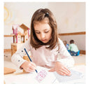 Hollow Painting Stencil With Decorative Border | 1 Unit | DIY Handmade Drawing Stencils Mold