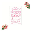 Hollow Painting Stencil With Decorative Border | 1 Unit | DIY Handmade Drawing Stencils Mold