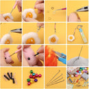 Needle Felting Starter Kit with Storage Bag | 385 Pcs Complete Needle Felting Tools and Supplies, Wool Felting Kit with Wool Felt Tools