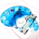 1pc Epoxy Mold Color Palette Silicone Resin Mold For DIY Epoxy Resin Art Painting Board