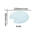 1pc Epoxy Mold Color Palette Silicone Resin Mold For DIY Epoxy Resin Art Painting Board